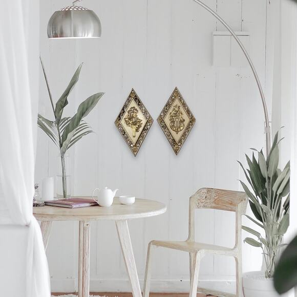 Dart Ind vintage 70s Mid Century Modern retro wall decor - Picture 2 of 10